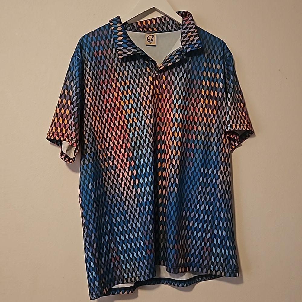 Hardaddy men bright shirt XL